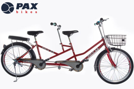 Xe đạp đôi pax8 màu đỏ